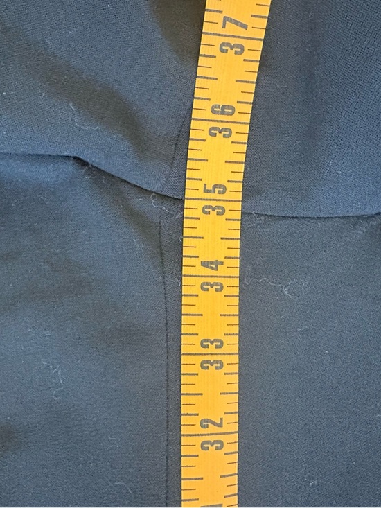 GAP True Straight Black Work Pants Stretch Size 10 Long Office Professional - Picture 9 of 9